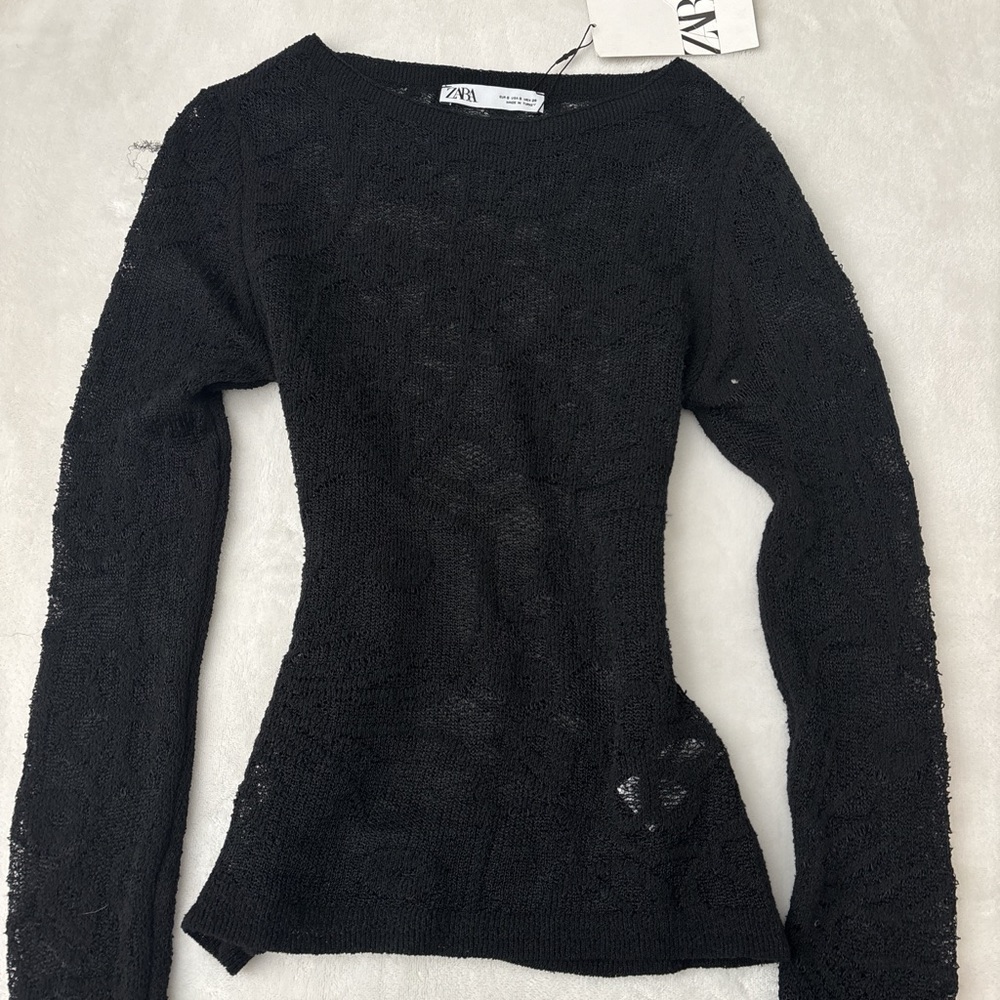 SOLD ZARA Lace Top